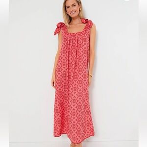 NIMO WITH LOVE

Coral Ikat Obsidian Dress